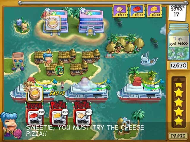 Изображение игры: Pizza Frenzy