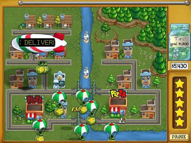 Изображение игры: Pizza Frenzy