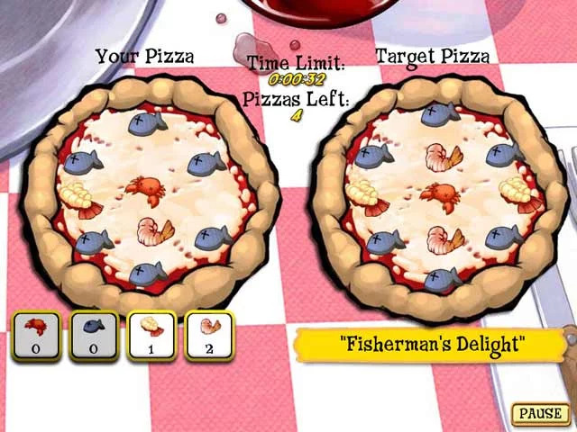 Изображение игры: Pizza Frenzy
