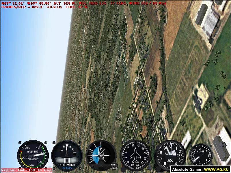 Изображение игры: Microsoft Flight Simulator 2004: A Century of Flight
