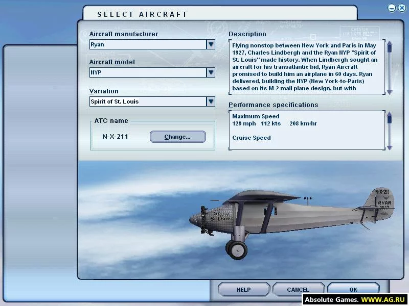 Изображение игры: Microsoft Flight Simulator 2004: A Century of Flight