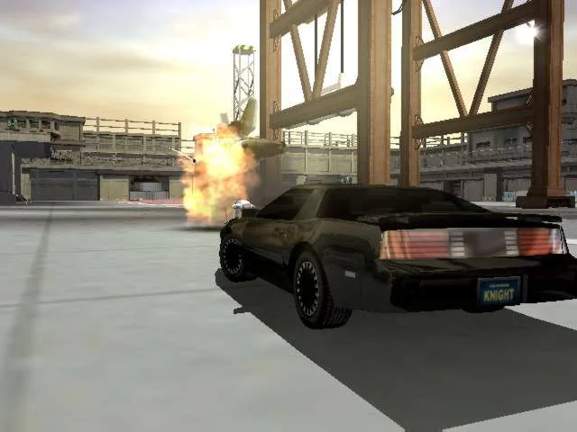 Изображение игры: Knight Rider: The Game 2