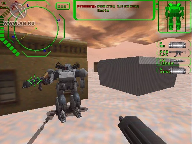 Изображение игры: Heavy Gear