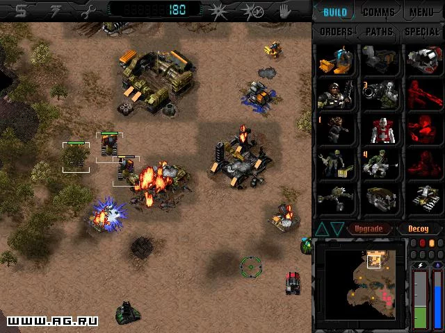 Изображение игры: Dark Reign: The Future of War
