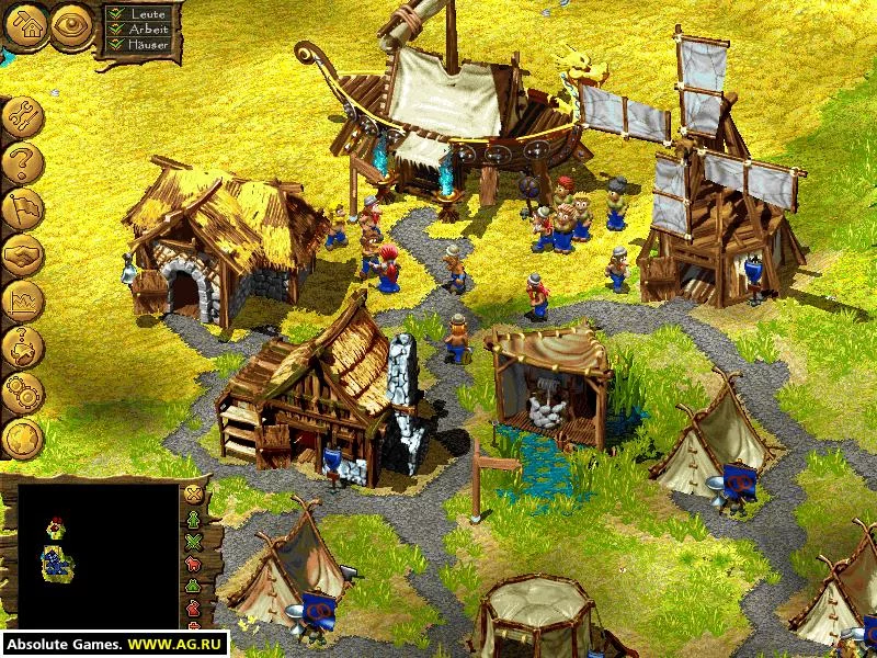 Изображение игры: Cultures: The Discovery of Vinland