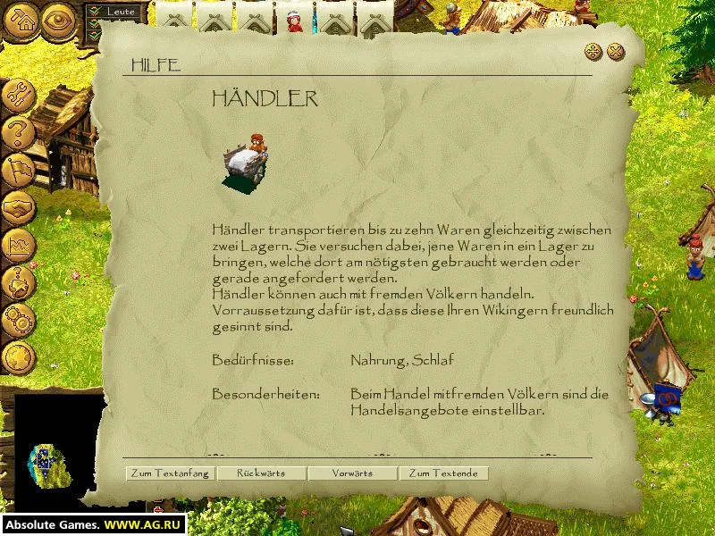 Изображение игры: Cultures: The Discovery of Vinland
