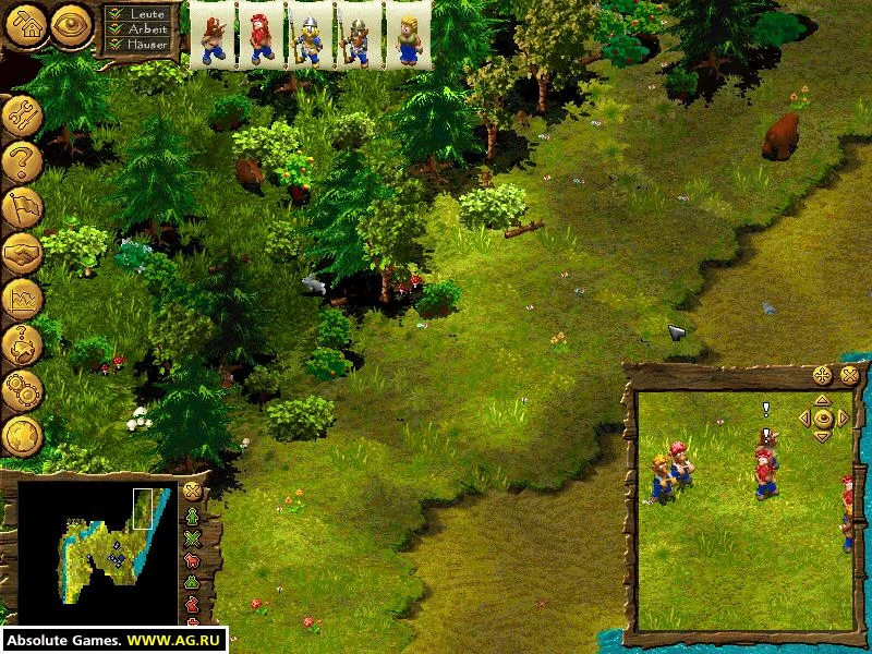 Изображение игры: Cultures: The Discovery of Vinland