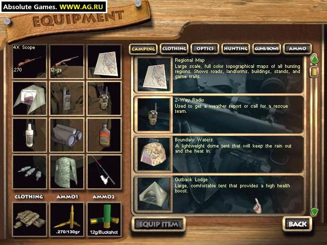 Изображение игры: Cabela's Ultimate Deer Hunt