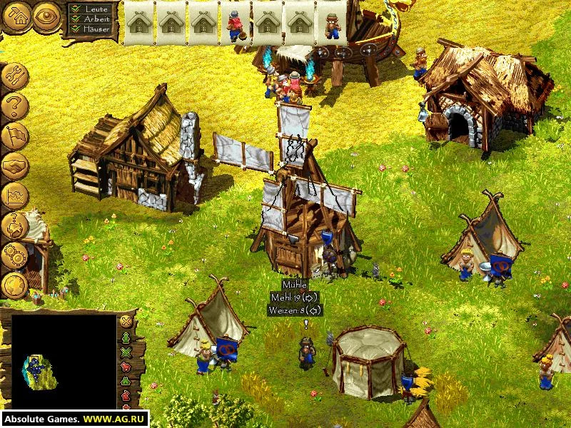 Изображение игры: Cultures: The Discovery of Vinland