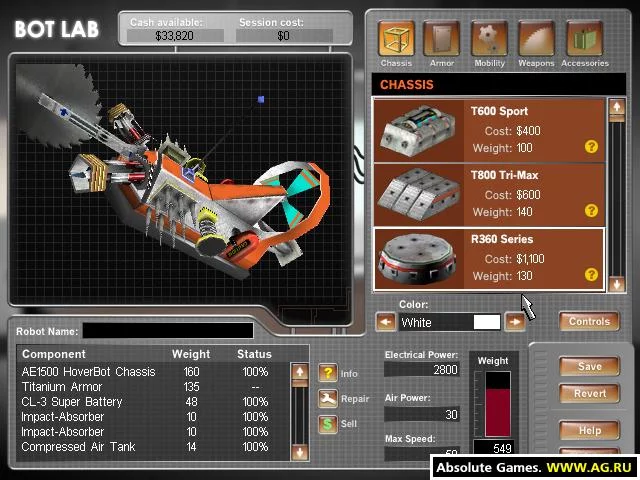 Изображение игры: Robot Arena