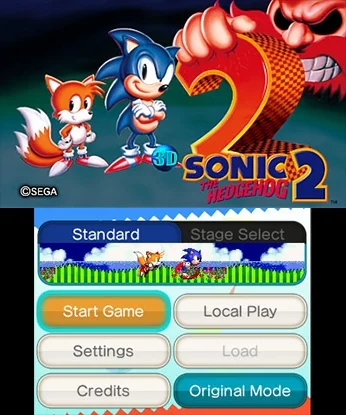 Изображение игры: 3D Sonic The Hedgehog 2