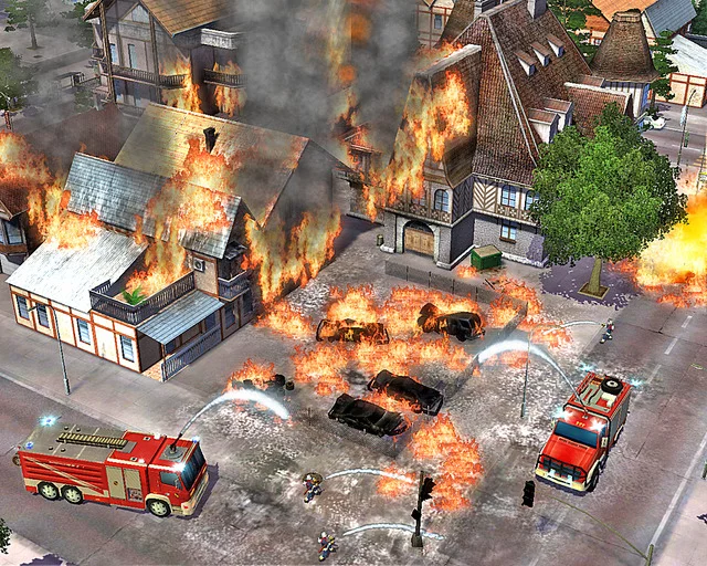 Изображение игры: Fire Department 3