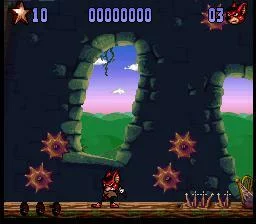 Изображение игры: Aero The Acrobat 2