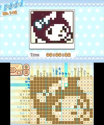 Изображение игры: Sanrio characters Picross