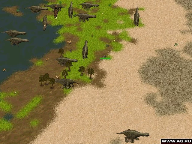 Изображение игры: Star Wars: Episode I - Gungan Frontier