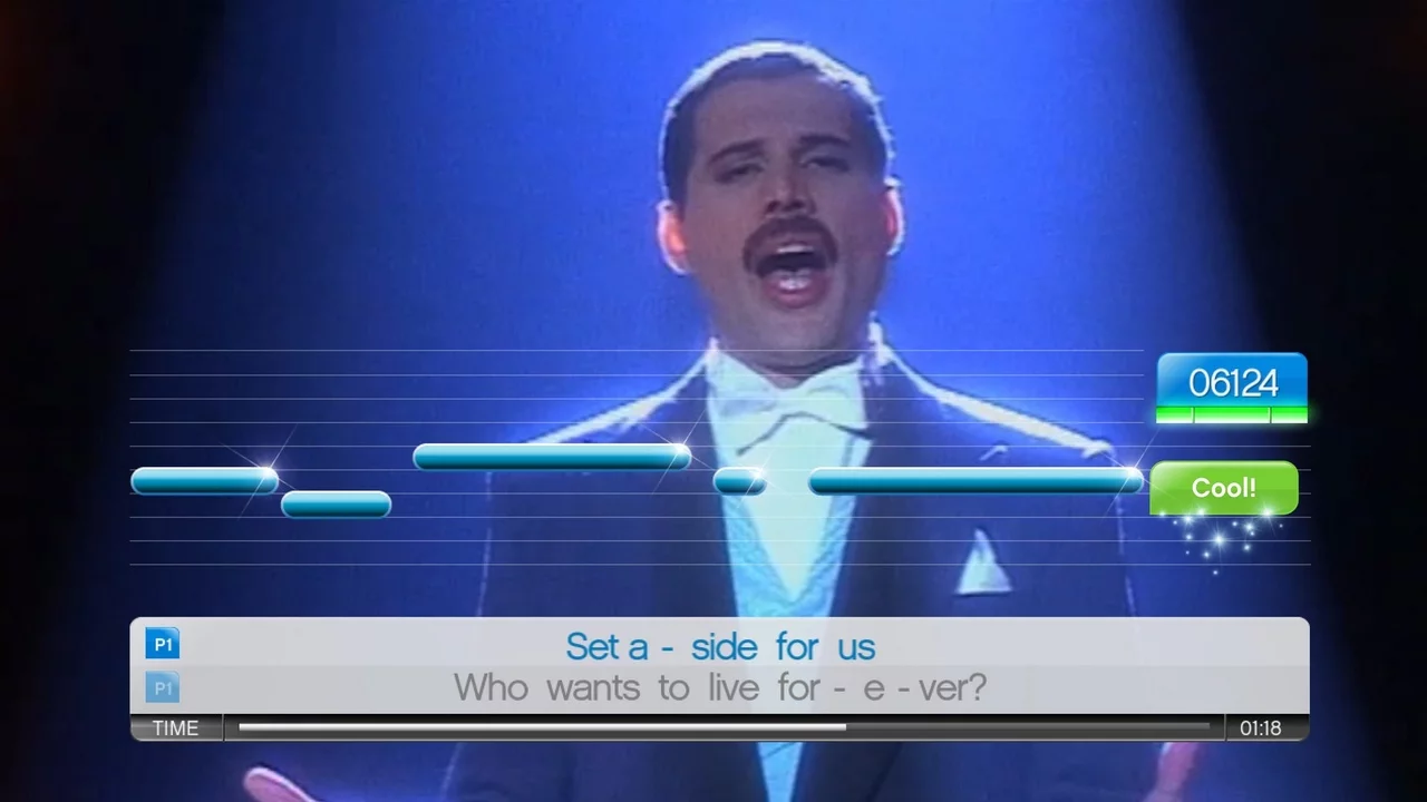Изображение игры: SingStar: Queen