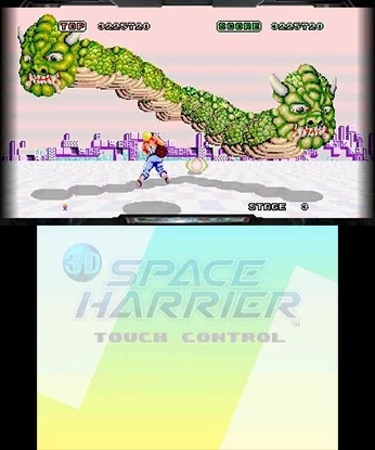 Изображение игры: 3D Space Harrier