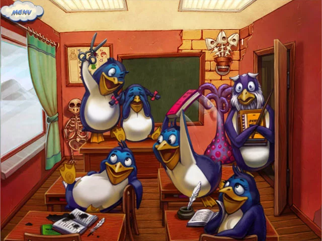 Изображение игры: 1 Penguin 100 Cases