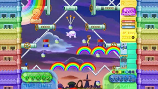 Изображение игры: Rainbow Islands: Towering Adventure!