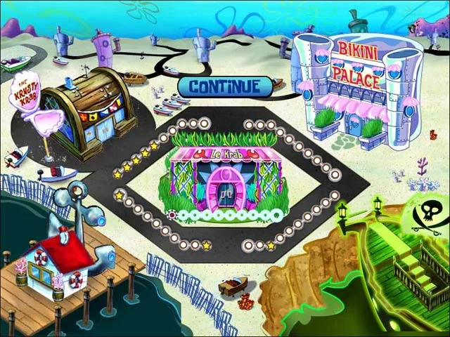 Изображение игры: SpongeBob Diner Dash