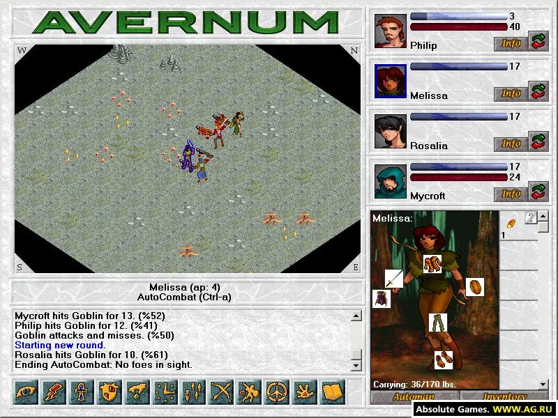 Изображение игры: Avernum
