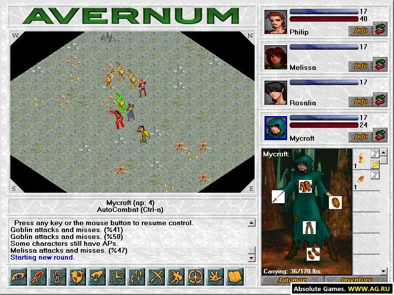 Изображение игры: Avernum