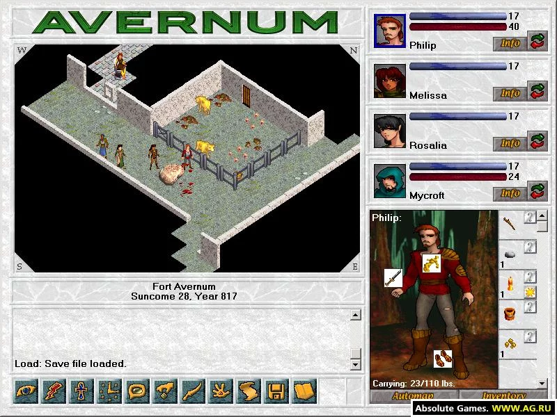 Изображение игры: Avernum