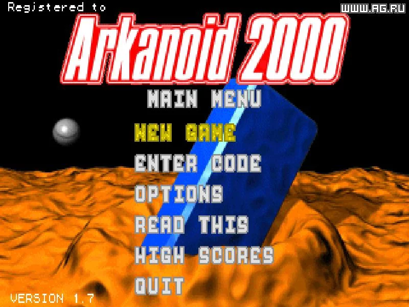Изображение игры: Arkanoid 2000
