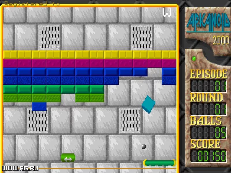 Изображение игры: Arkanoid 2000