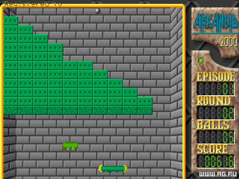 Изображение игры: Arkanoid 2000
