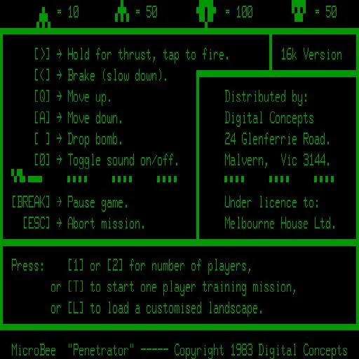 Изображение игры: Penetrator