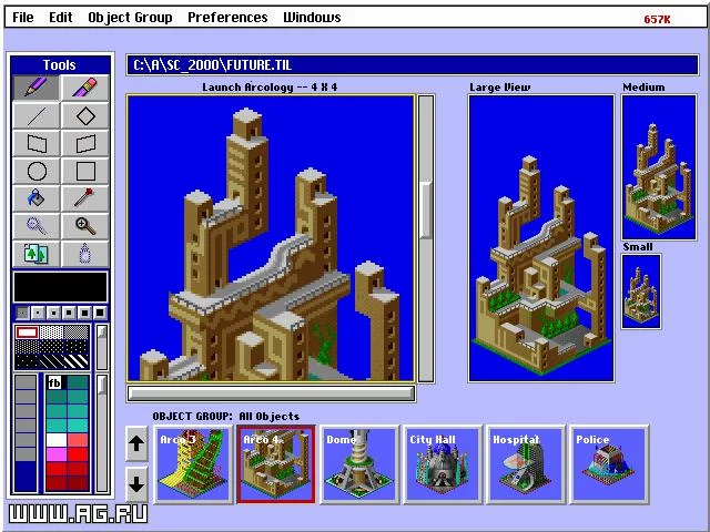 Изображение игры: SimCity 2000 Urban Renewal Kit