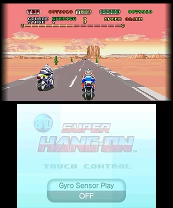 Изображение игры: 3D Super Hang-On