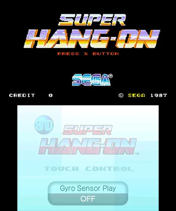 Изображение игры: 3D Super Hang-On