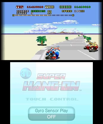 Изображение игры: 3D Super Hang-On