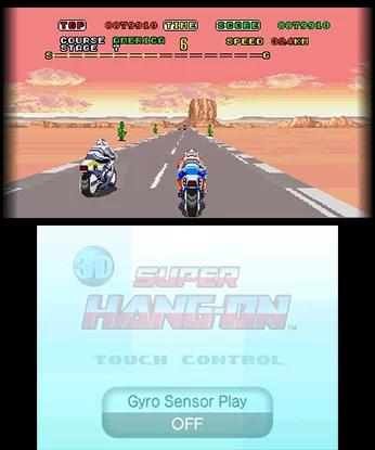 Изображение игры: 3D Super Hang-On