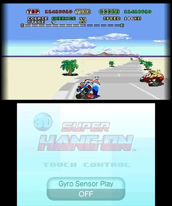 Изображение игры: 3D Super Hang-On