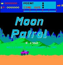 Изображение игры: Moon Patrol