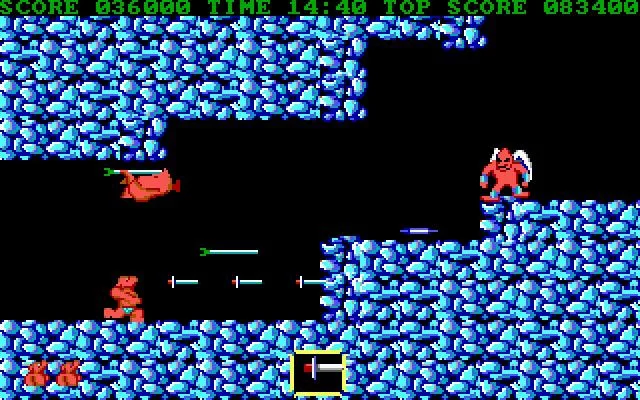 Изображение игры: Ghosts 'n' Goblins
