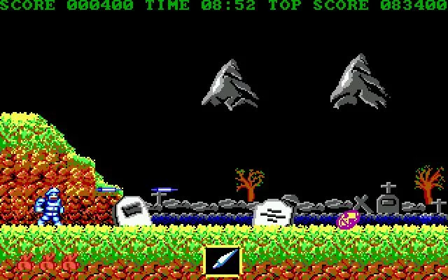 Изображение игры: Ghosts 'n' Goblins
