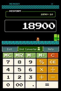 Изображение игры: Mario Calculator