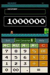 Изображение игры: Mario Calculator
