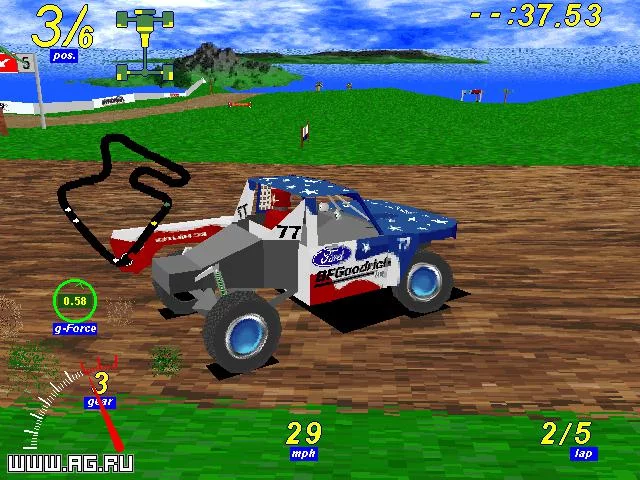 Изображение игры: SODA Off-Road Racing