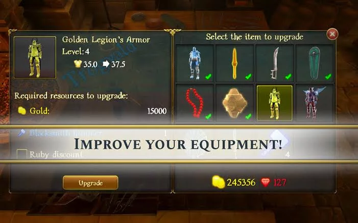 Изображение игры: TotAL RPG (Tower of the Ancient Legion)