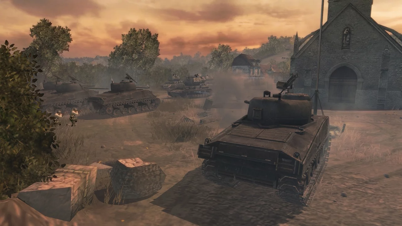 Изображение игры: Company of Heroes Online