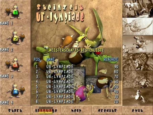 Изображение игры: Stoneage Foolympics