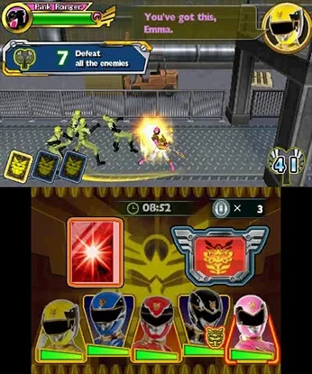 Изображение игры: Saban's Power Rangers Megaforce