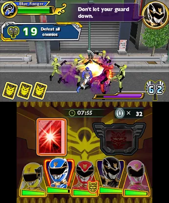 Изображение игры: Saban's Power Rangers Megaforce