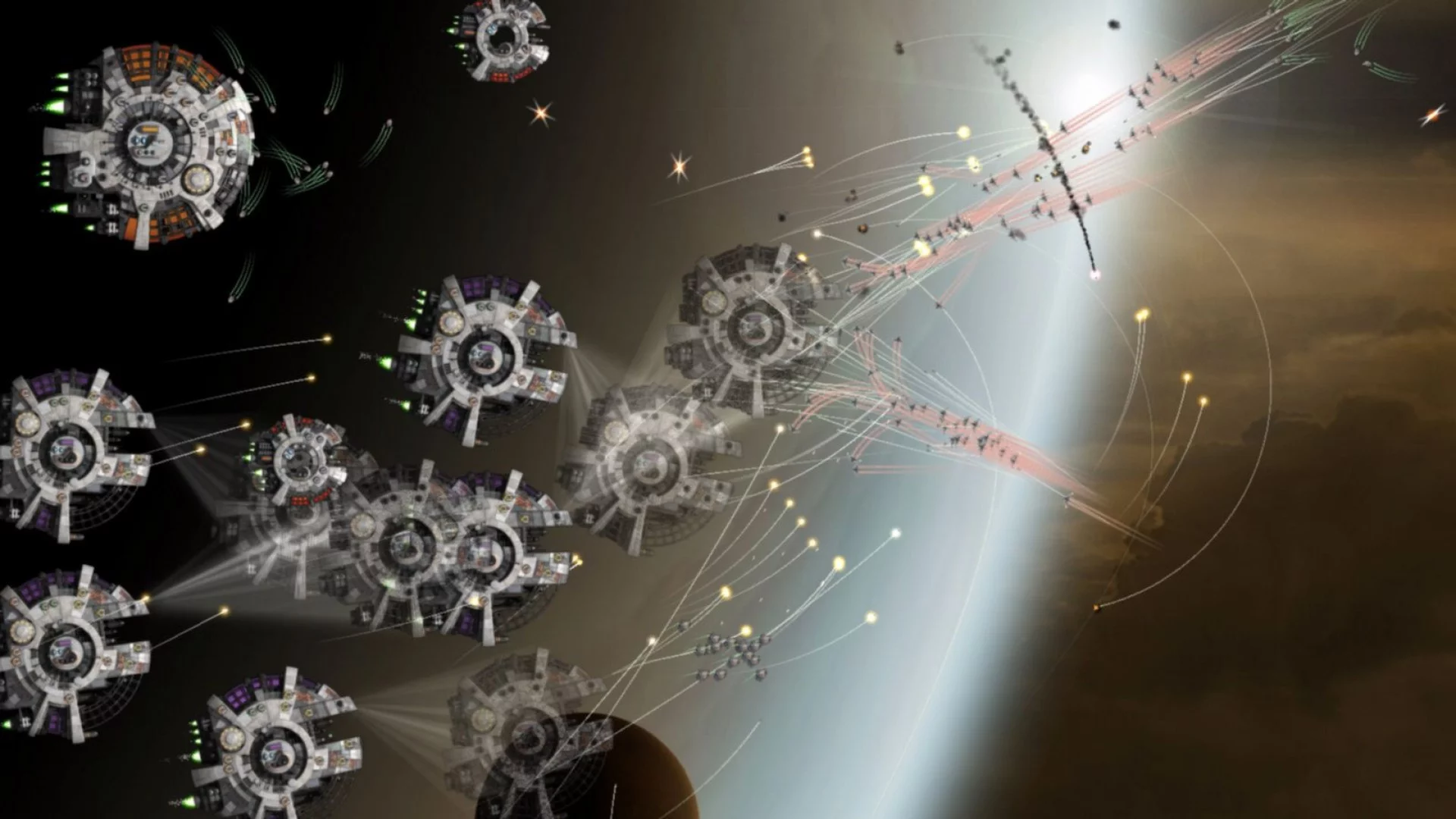 Изображение игры: Gratuitous Space Battles: The Outcasts