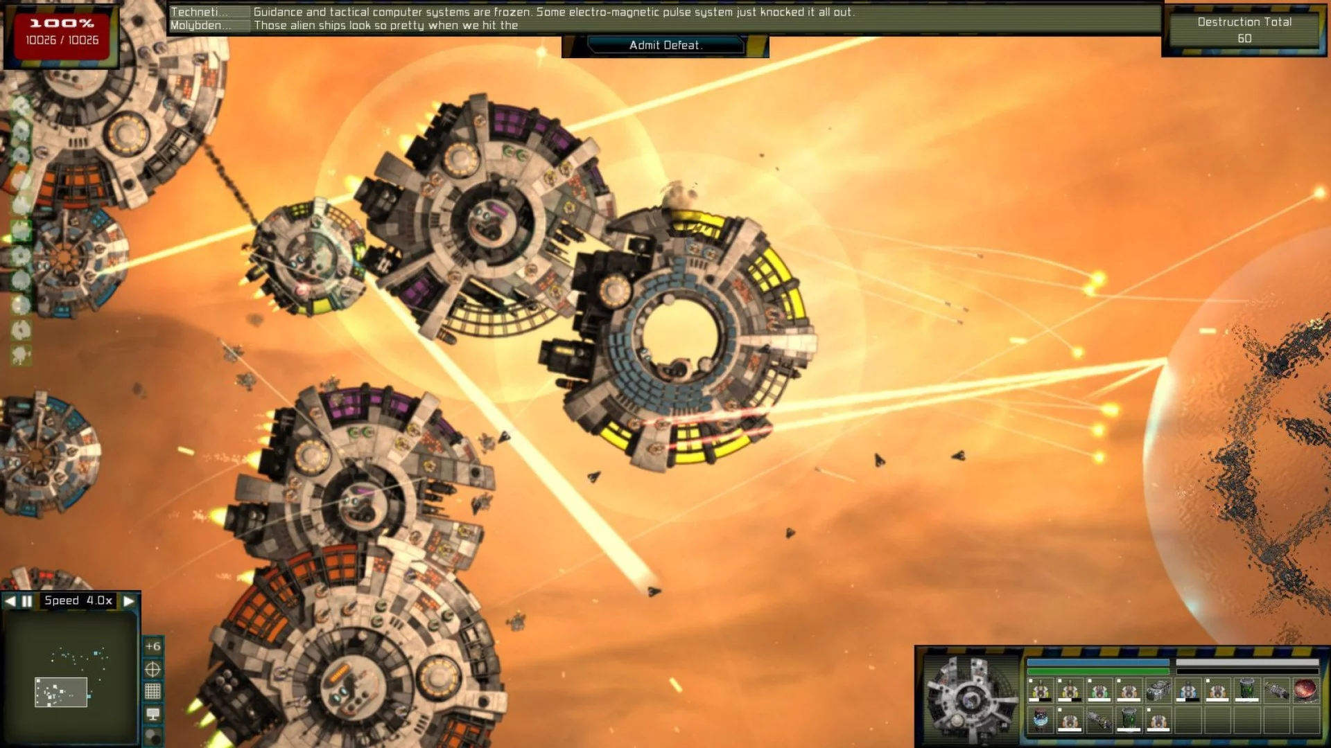Изображение игры: Gratuitous Space Battles: The Outcasts